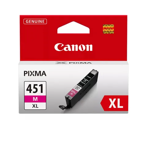Canon 451XL Magenta Original High Yield Ink Cartridge - CLI 451 XL