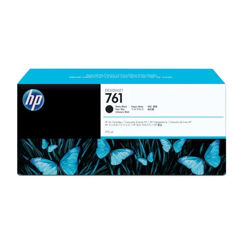 HP 761 Matte Black 775ml DesignJet Ink Cartridge