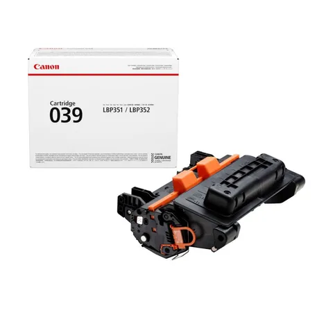 Canon 039 Black Original Toner Cartridge