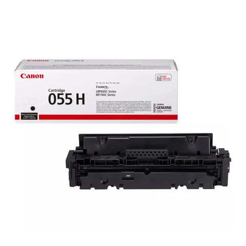 Canon 055H Black Original High Yield Toner Cartridge - 3020C002