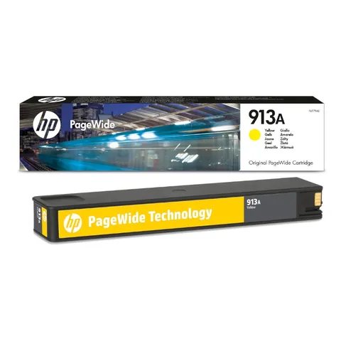 HP 913A Yellow Original PageWide Cartridge - F6T79AE