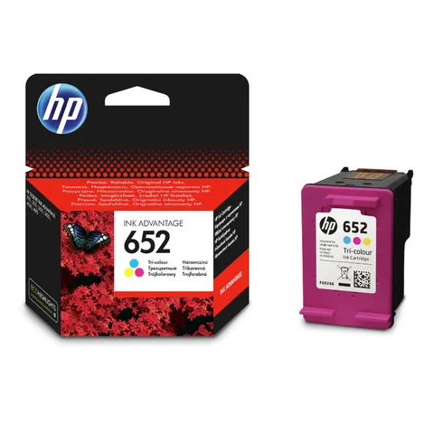 HP 652 Tri Colour Ink Cartridge