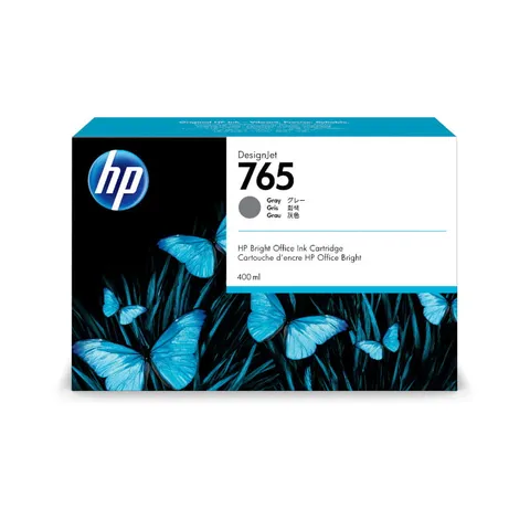 HP 765 Grey 400ml DesignJet Ink Cartridge