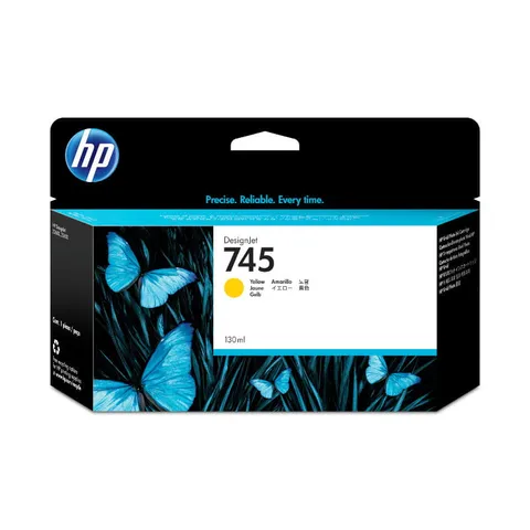 HP 745 Yellow 130ml DesignJet Ink Cartridge
