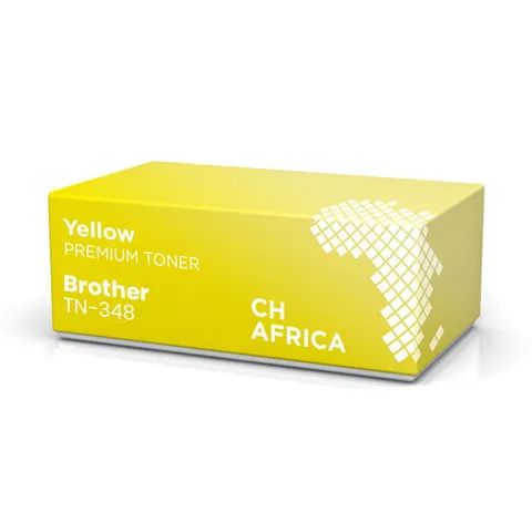 Brother TN-348 Yellow Compatible Toner Cartridge - TN 348Y