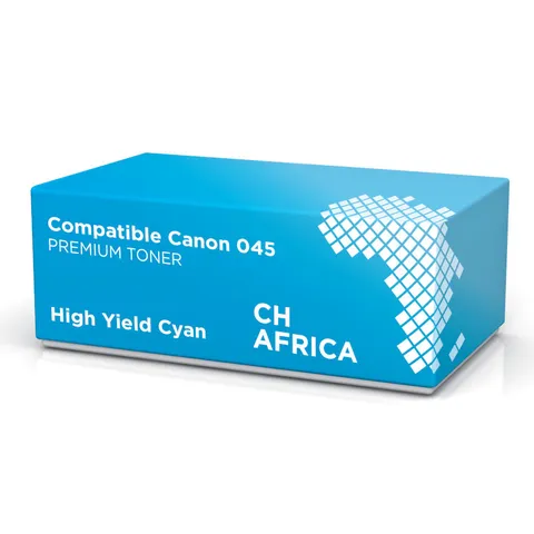 Generic Canon 045 High Yield Cyan Toner Cartridge Equivalent