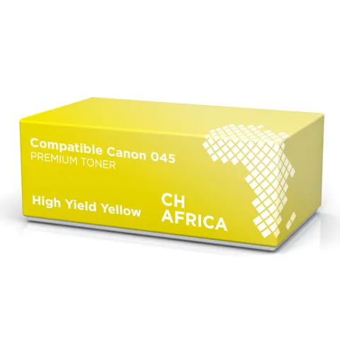 Generic Canon 045 High Yield Yellow Toner Cartridge Equivalent