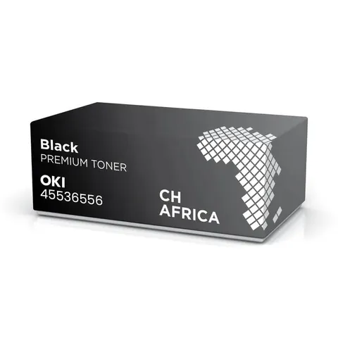 OKI 45536556 Black Compatible Toner Cartridge