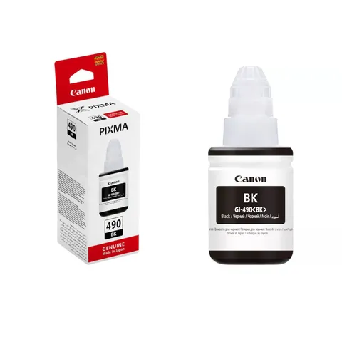Canon 490 Black Original Continuous Ink Cartridge - GI-490BLK
