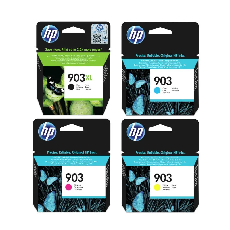 HP 903 XL Remanufactured Ink Cartridges Multipack Pack - High