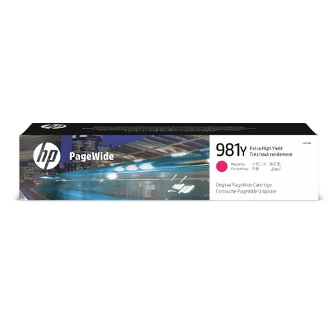 HP 981Y High Yield Magenta Original PageWide Cartridge - L0R14A