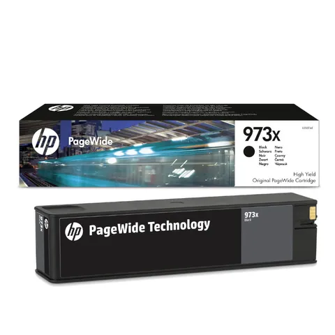 HP 973X Black Original High Yield PageWide Cartridge - L0S07AE