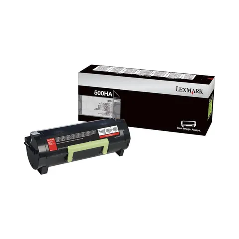 Lexmark 50F0HA0 Black Original High Yield Toner Cartridge