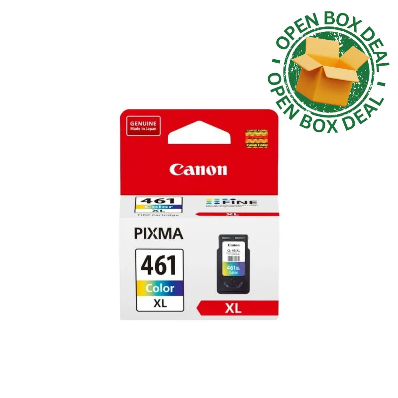 [OPEN BOX] Canon 461XL Colour High Yield Original Ink Cartridge ...