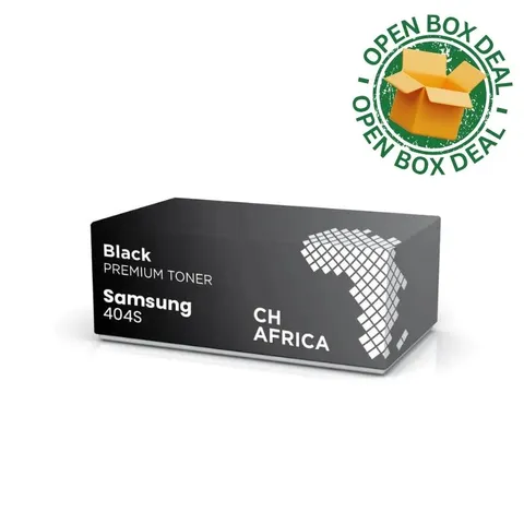 [OPEN BOX] Samsung 404S Black Compatible Toner Cartridge - SCLT-404B / SU109A