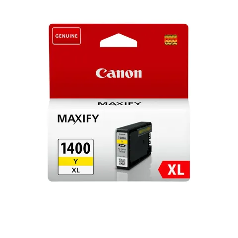 Canon 1400XL Yellow Original High Yield Ink Cartridge - PGI-1400XLY