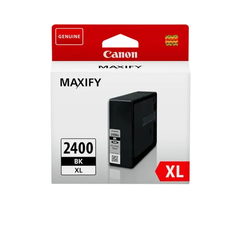 Canon 2400XL Black Cyan Magenta Yellow Original High Yield Toner Cartridge Multipack - PGI-2400XL