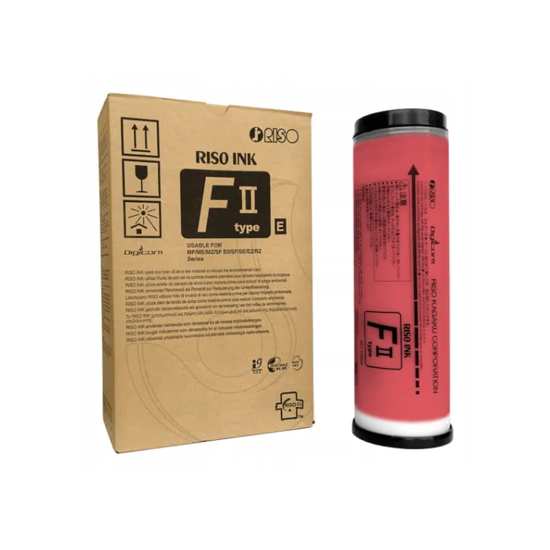 Riso S-8115E Bright Red Original Ink Cartridge - S8115 | CH Africa