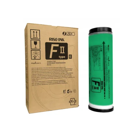 Riso S-8120E Green Original Ink Cartridge - S8120