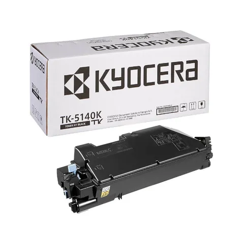 Kyocera TK-5140K Black Original Toner Cartridge - TK5140