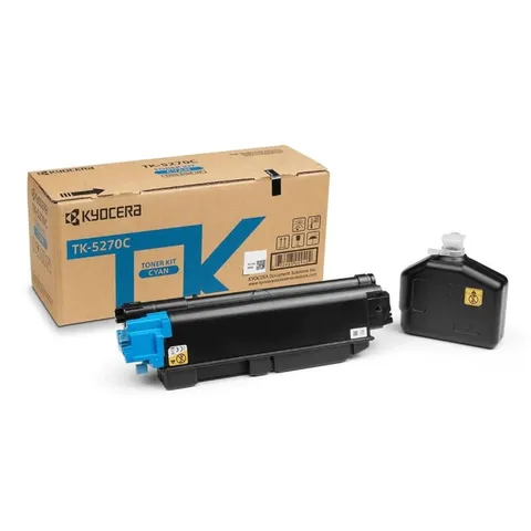 Kyocera TK-5270C Cyan Original Toner Cartridge