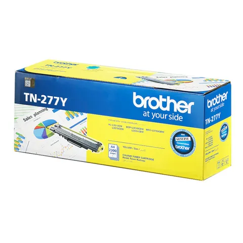 Brother TN-277Y Yellow Original Toner Cartridge - TN 277Y