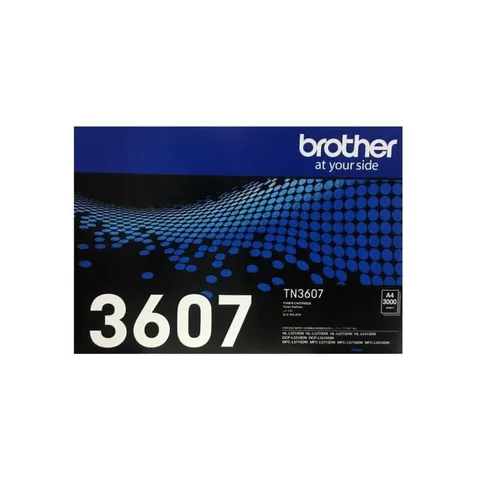 Brother TN-3607 Black Original Toner Cartridge - TN 3607