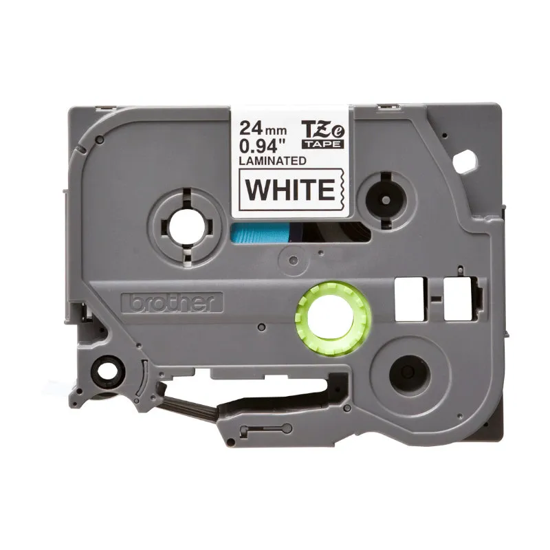 Brother TZ-251 Black On White Laminated 24mm Tape - TZe 251 | CH