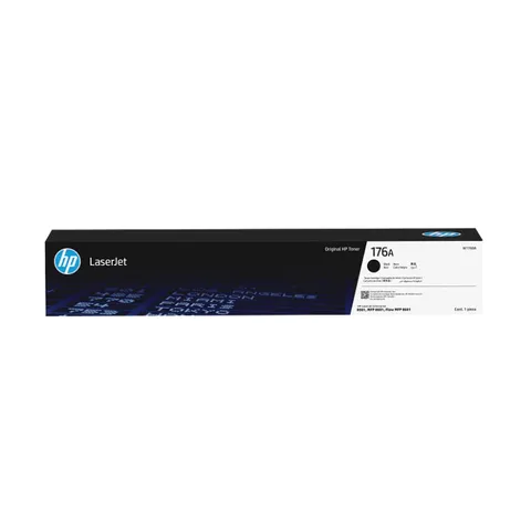 HP 176A Black Original Toner Cartridge - W1760A
