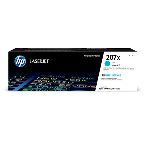 HP 207X High Yield Cyan Toner Cartridge