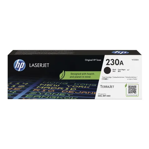 HP 230A Black Original Toner Cartridge - W2300A