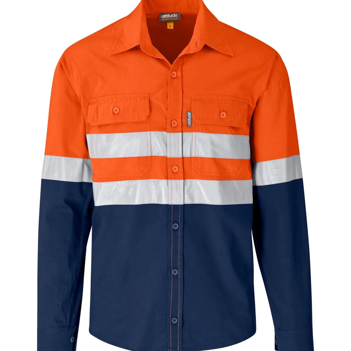 Access Vented Two Tone Reflective Work Shirt | Creative Brands