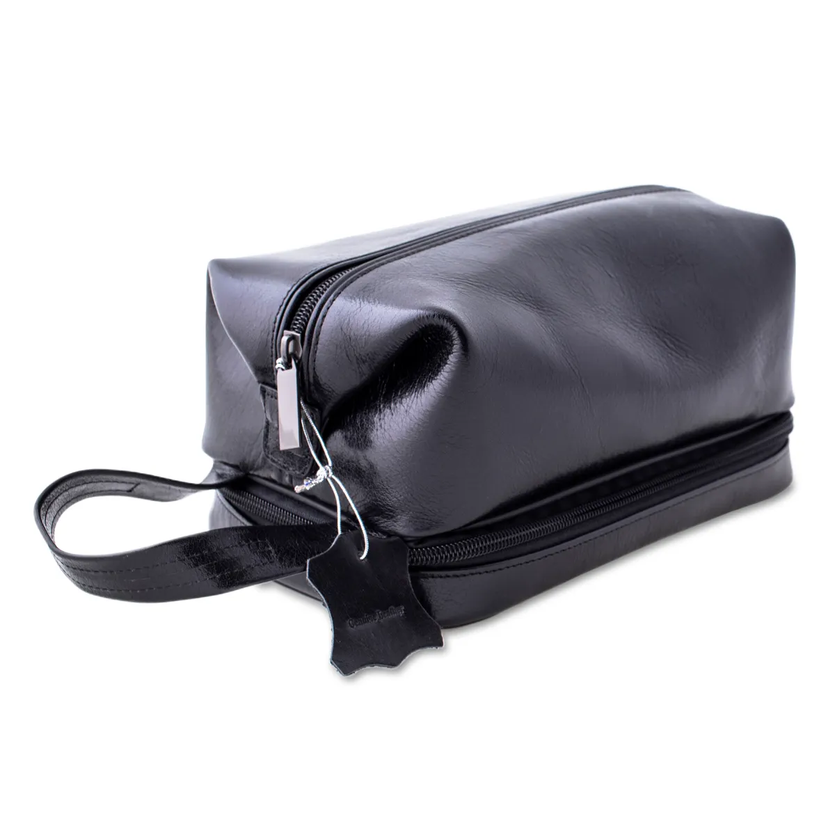 Adpel Italian Leather Toiletry Bag Creative Brands