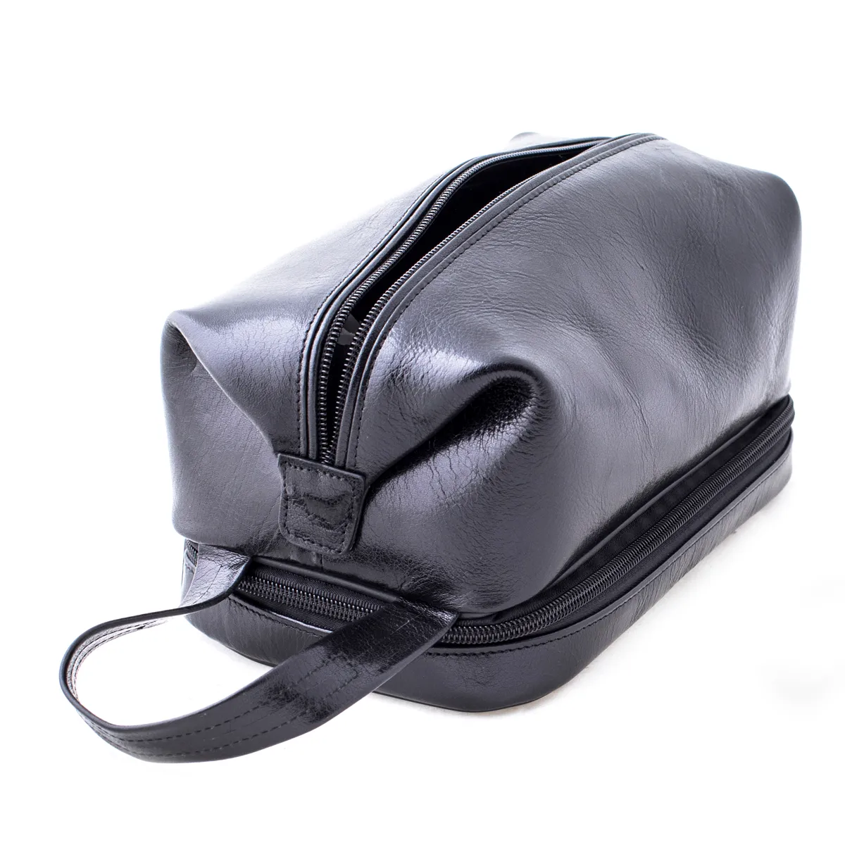 Adpel Italian Leather Toiletry Bag Creative Brands