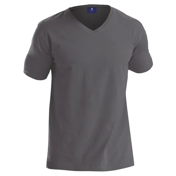 170G Slim Fit V Neck T Shirt Mens