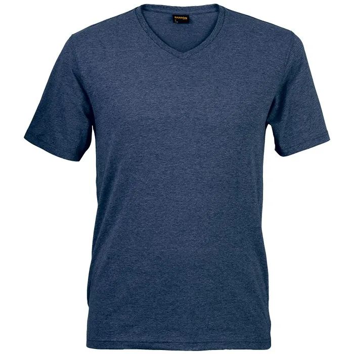 170G Slim Fit V Neck T Shirt Mens
