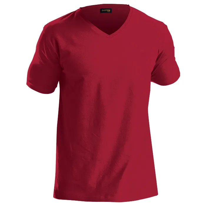 170G Slim Fit V Neck T Shirt Mens