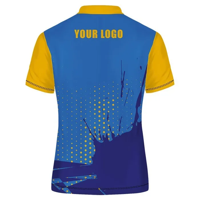 Subli Mens Short Sleeve Golf Shirt