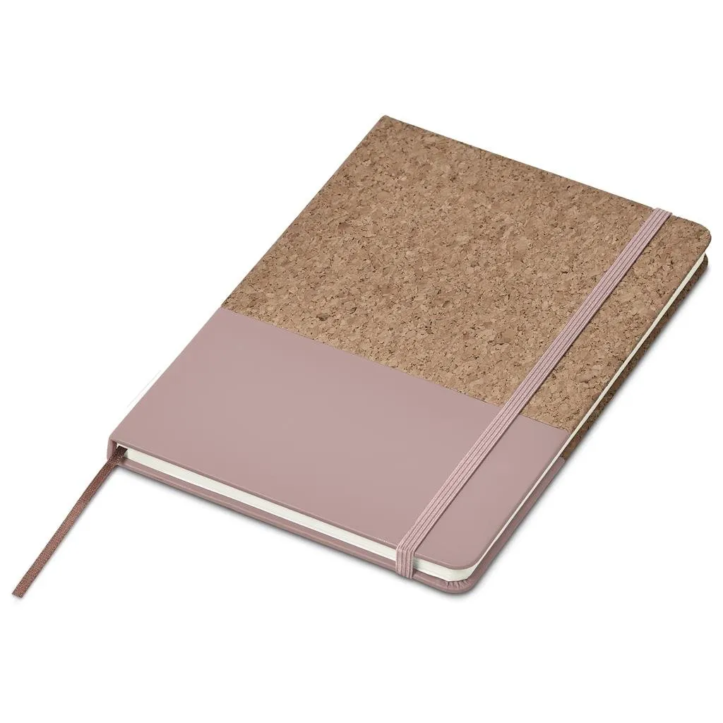 Okiyo Denki Cork A5 Hard Cover Notebook