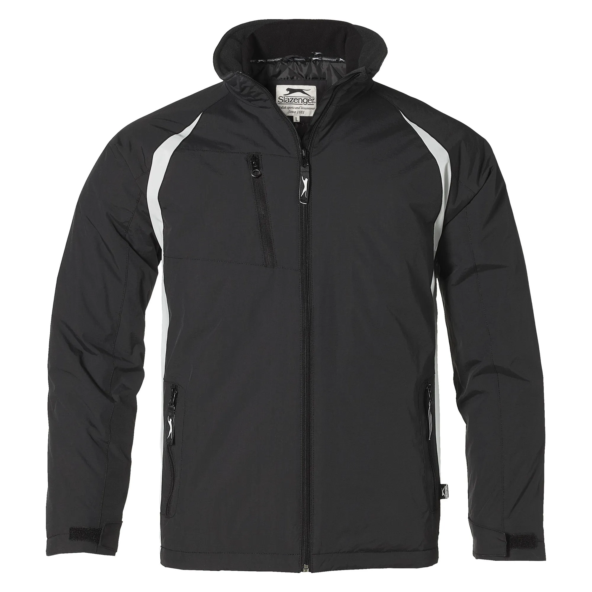 mens winter coats with velcro closure