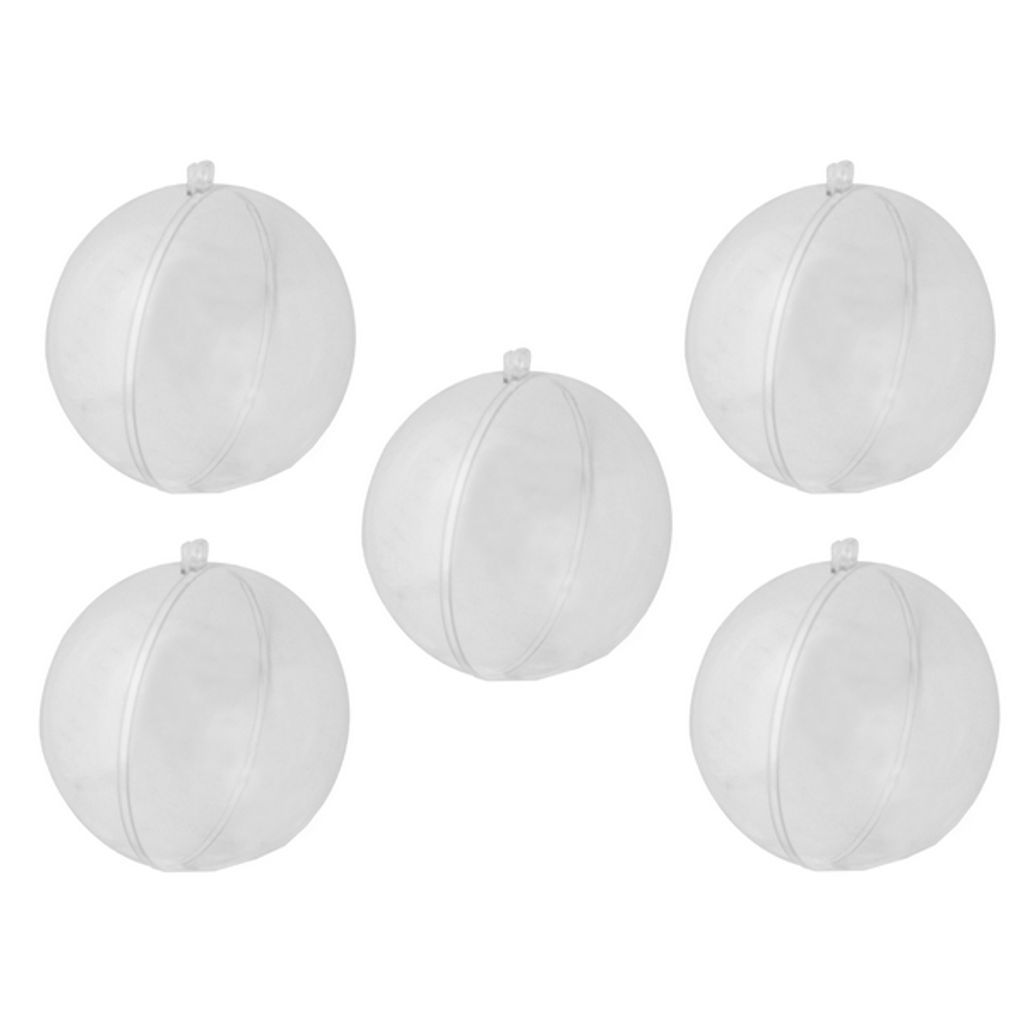 Fillable Bauble Fillable Christmas Bauble 5 Piece Set | Creative Brands