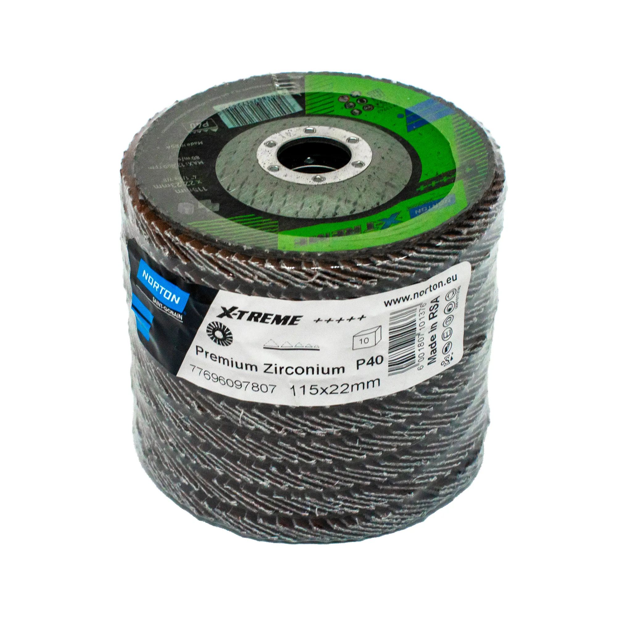 NORTON - XTREME FLAP DISC - R860 - 115X22 | Dask