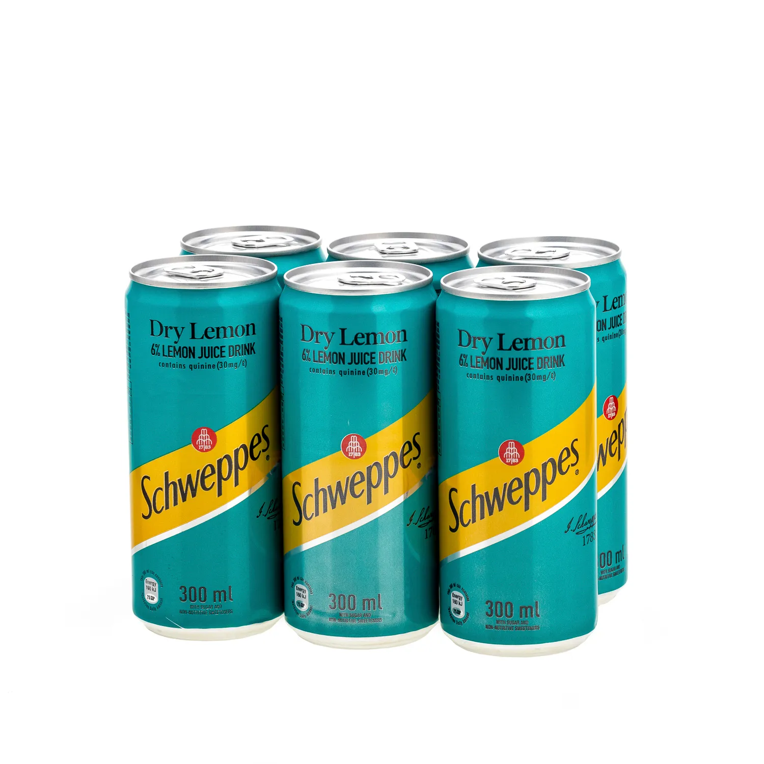 Dry Lemon 300Ml Cans Pk6 | Formax