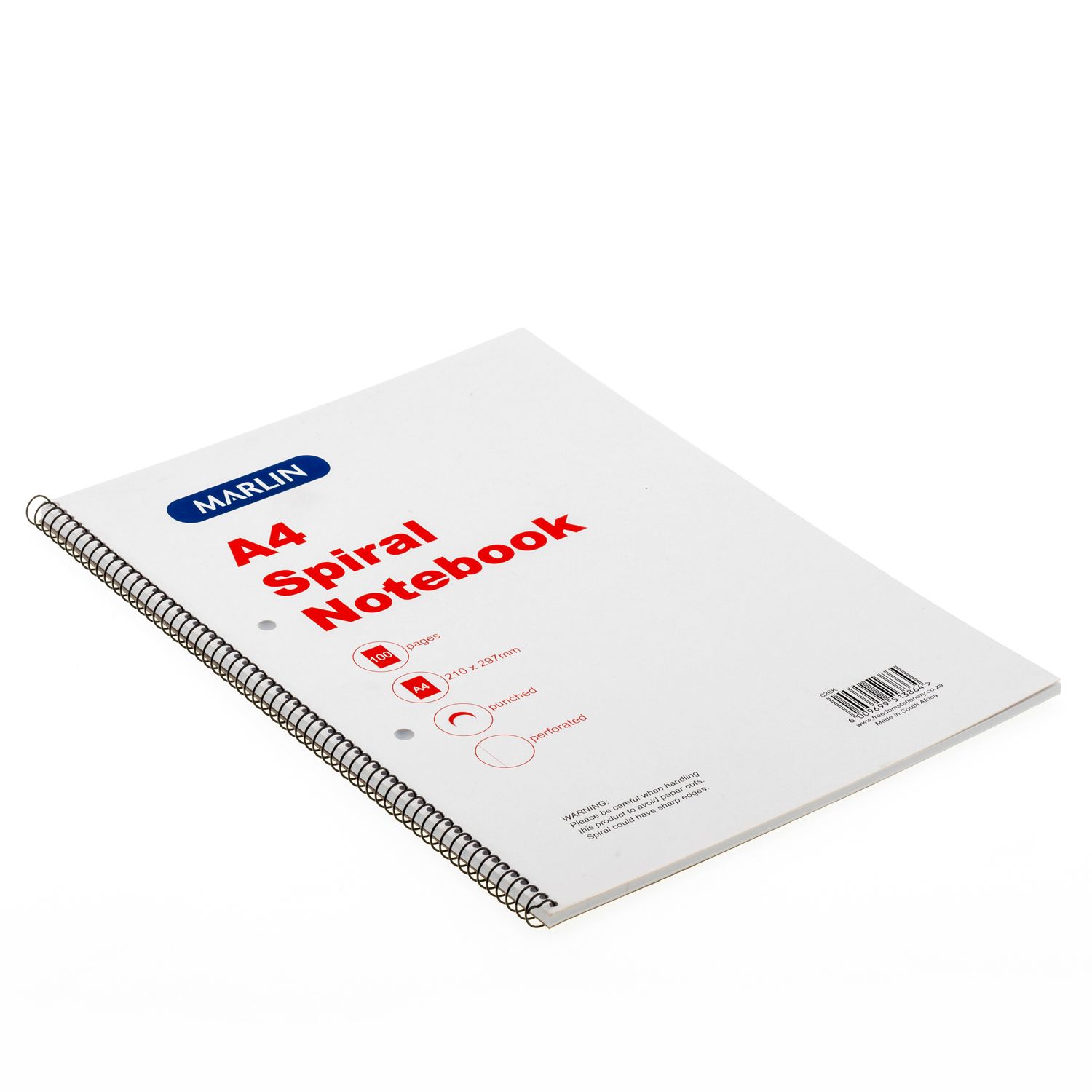 A5 Side Spiral Book Punched & Preforated Formax