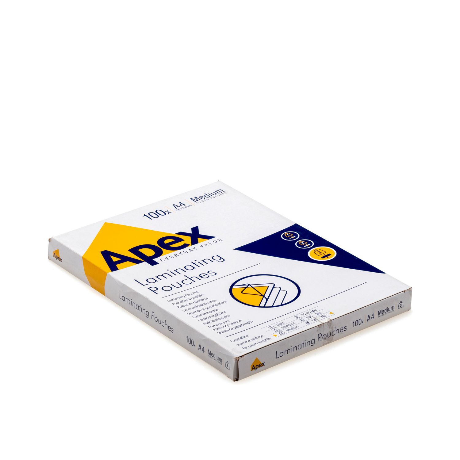 A4 250 Micron Laminating Pouches Box Of 100 Formax