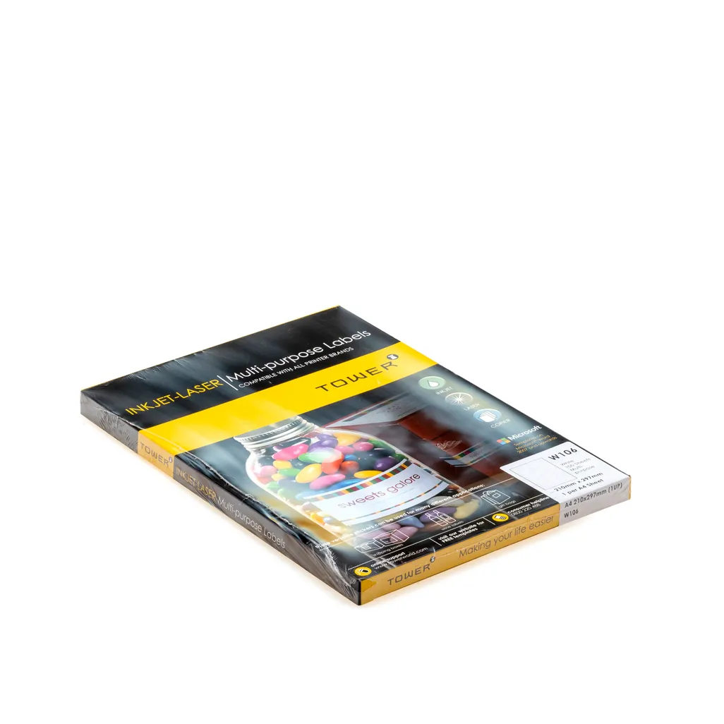 Tower multi purpose labels