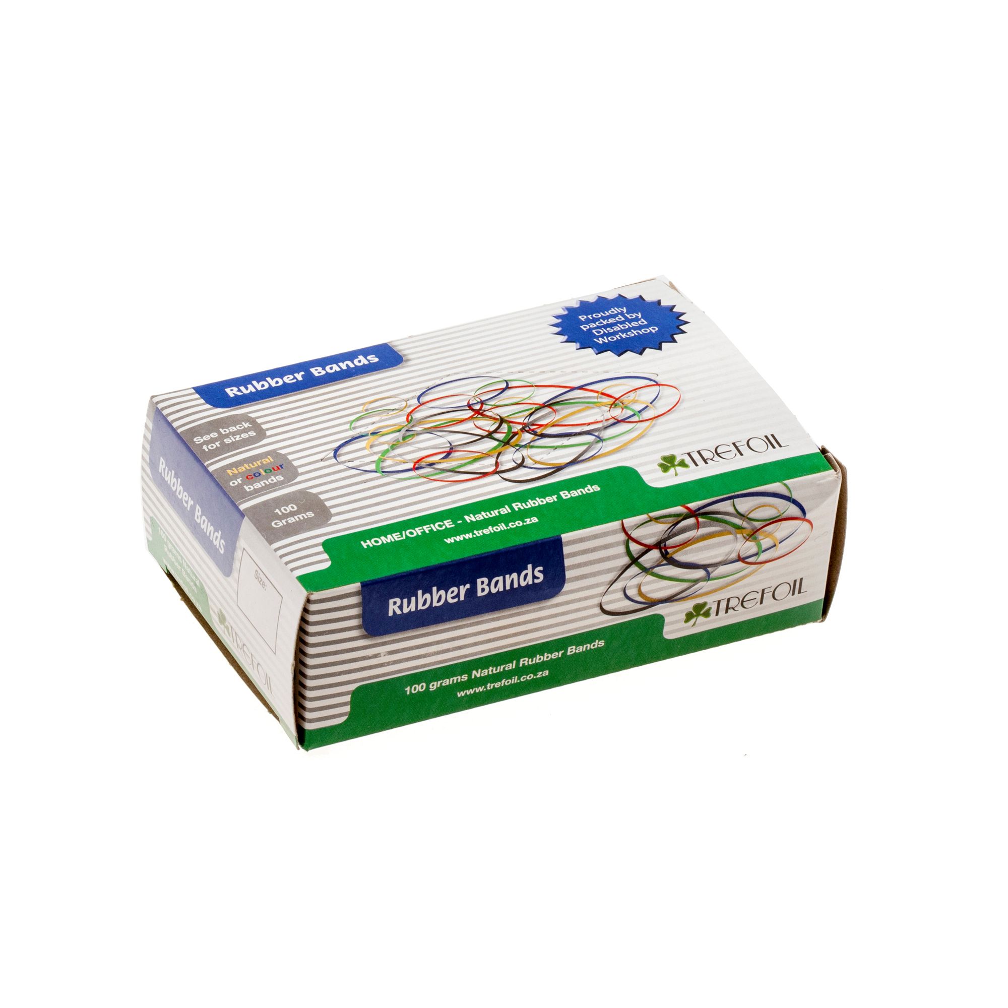 TREFOIL Rubber Bands No.128 100G FormaxCorporate