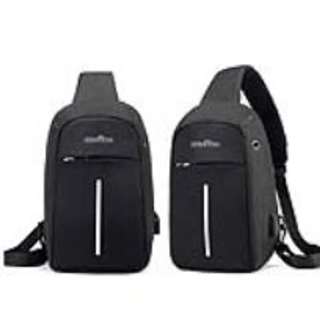 KENTON SINGLE STRAP ANTI THEFT LAPTOP BLACK BACKPACK 18*10*31 Kolok
