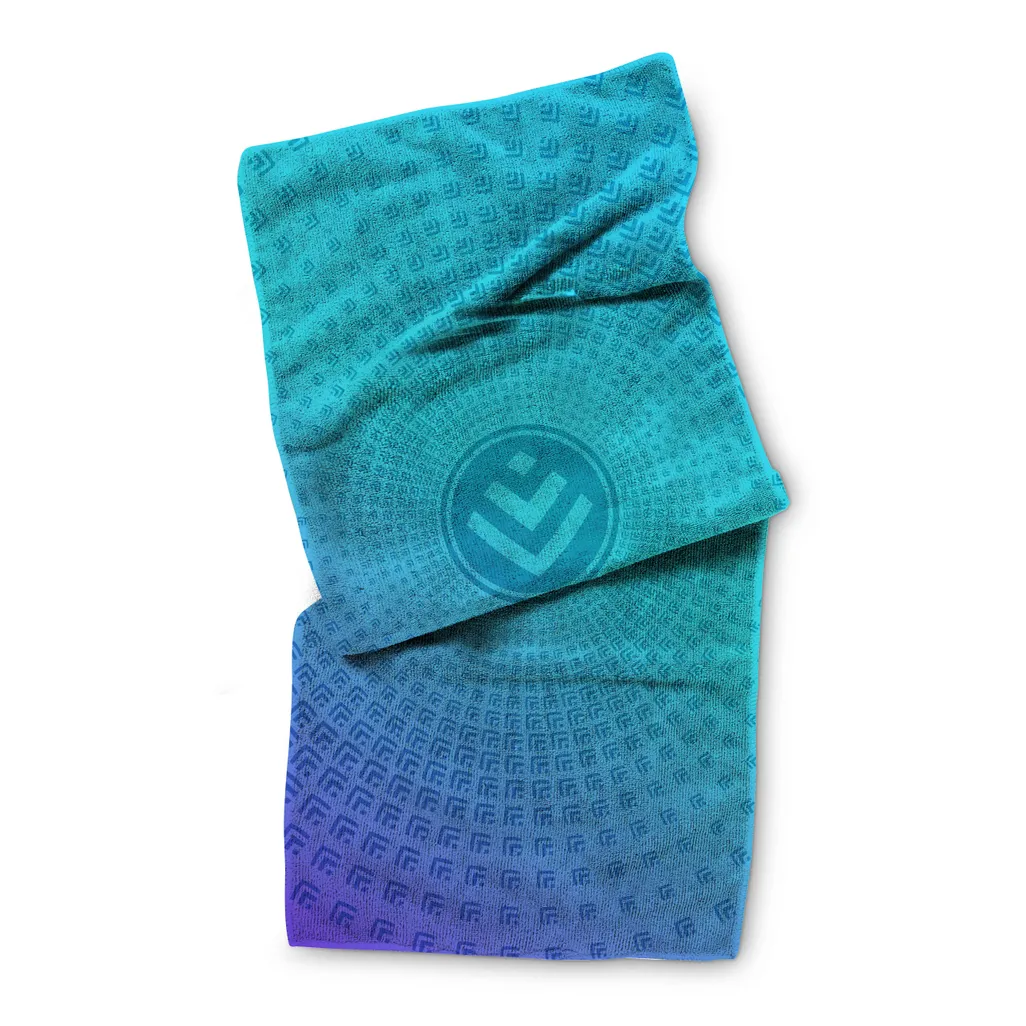Made in SA sublimated gym towel