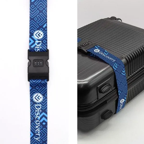 Best luggage strap with lock top